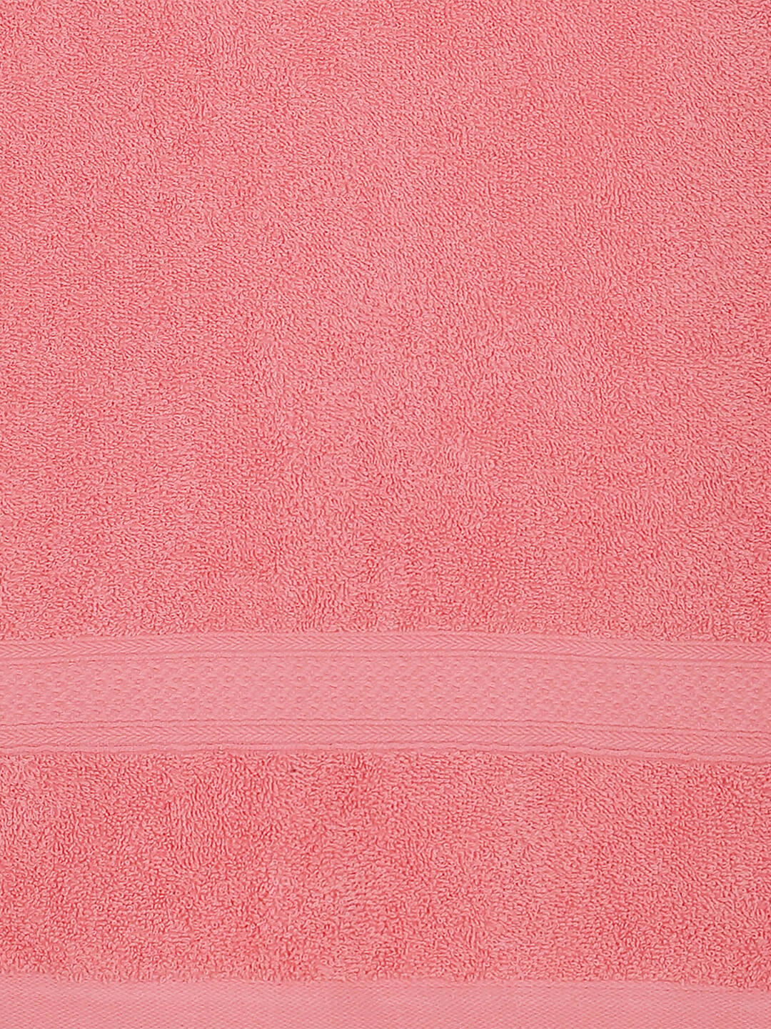 Bath Towel Pink Cotton 450 GSM Set (Pack of 2)
